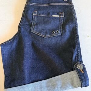 Saint James Dark Blue Jean Shorts